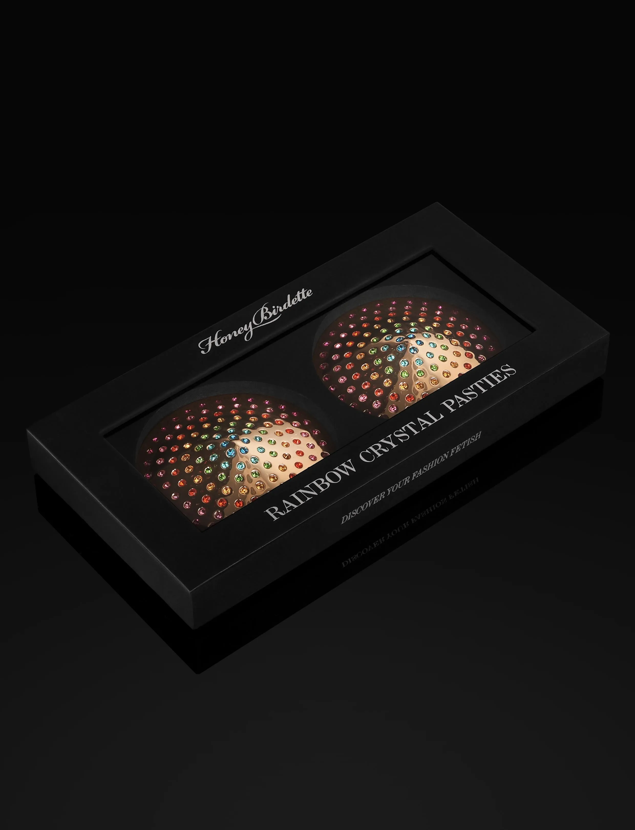 Rainbow Crystal Pasties sold by Honey Birdette product image thumbnail 4