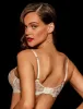 Whitney Ivory Bra sold by Honey Birdette