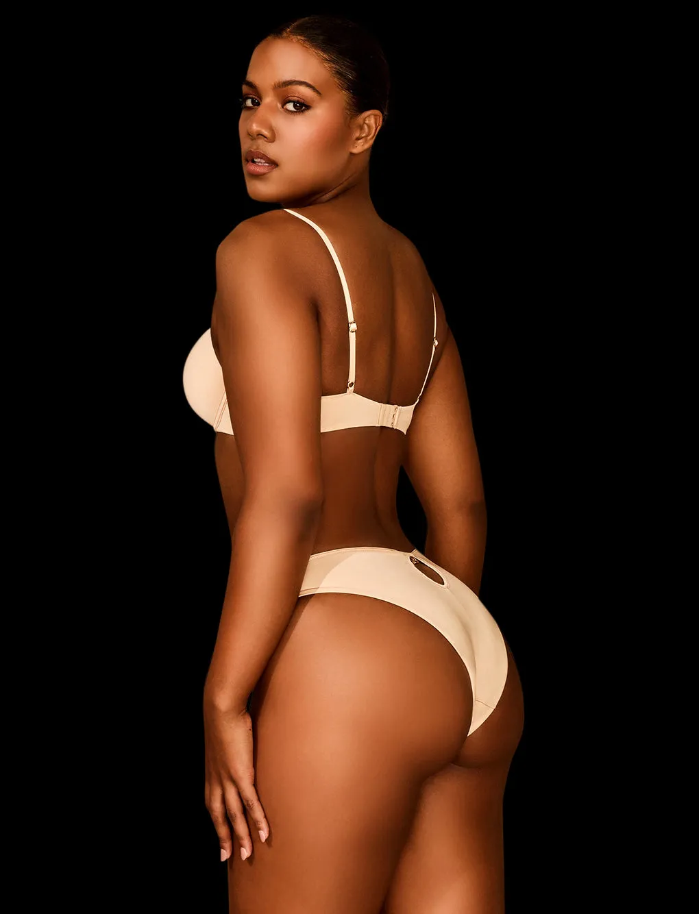 Everyday Smooths Almond Brief sold by Honey Birdette