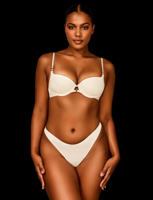 Everyday Smooths Ivory Push Up Bra sold by Honey Birdette