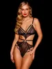 Lexi Black Bodysuit sold by Honey Birdette