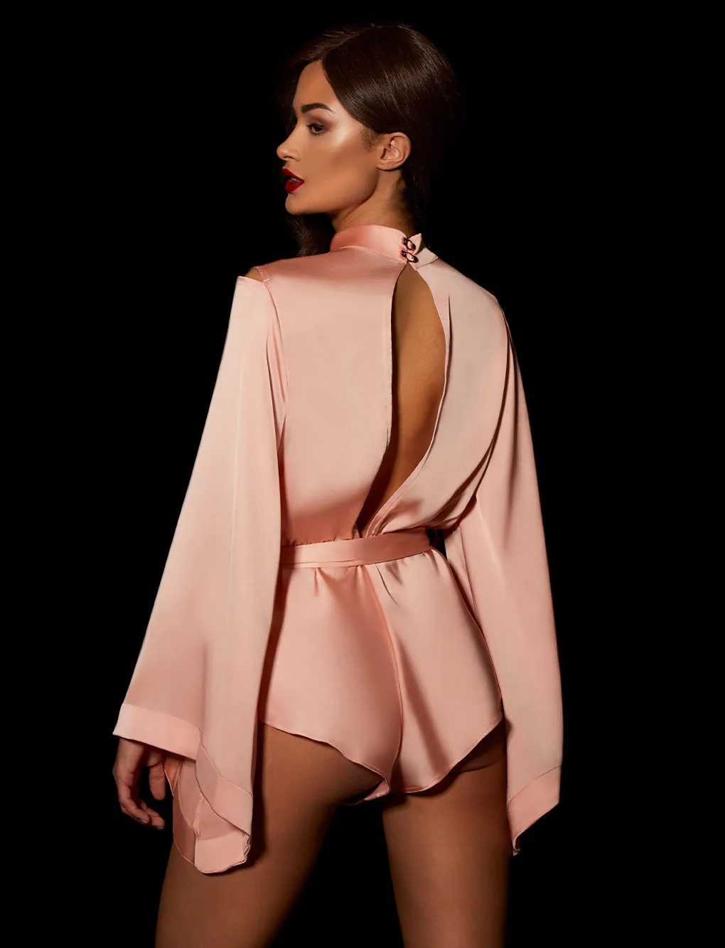 Melissa Blush Romper sold by Honey Birdette product image thumbnail 2