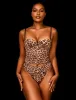Everyday Smooths Leopard Bustier sold by Honey Birdette