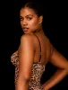 Everyday Smooths Leopard Bustier sold by Honey Birdette