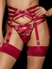 Stephanie Cherry Suspender sold by Honey Birdette