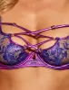 Lilian Purple Bra sold by Honey Birdette