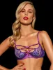 Lilian Purple Bra sold by Honey Birdette