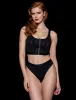 Essentials Black Brazilian Brief sold by Honey Birdette
