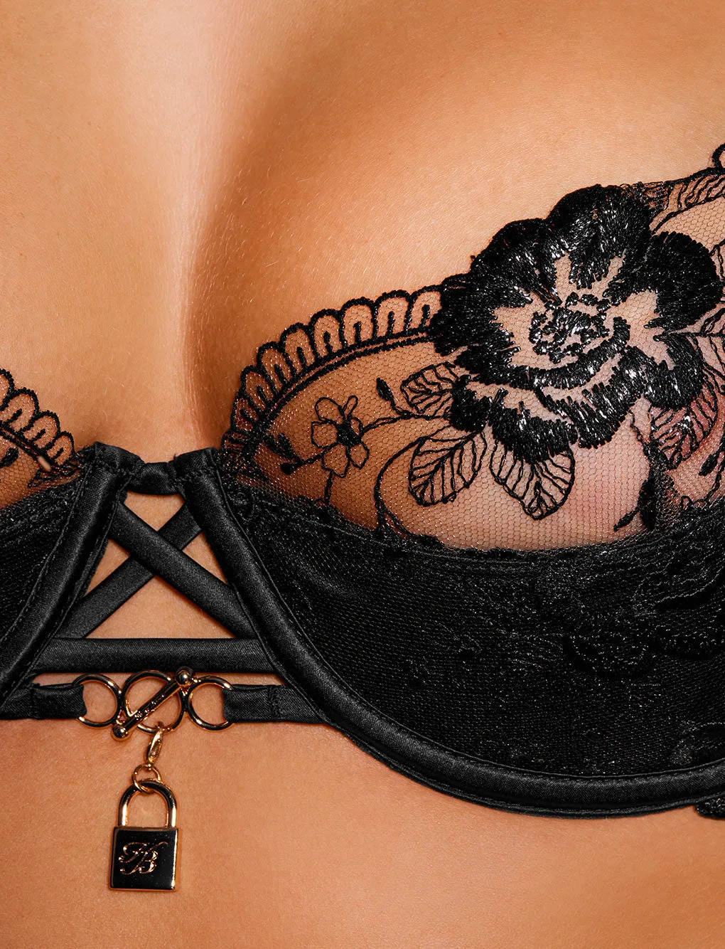 Jules Black Bra sold by Honey Birdette product image thumbnail 5
