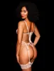 Arabella Ivory Bustier Lingerie Set sold by Honey Birdette