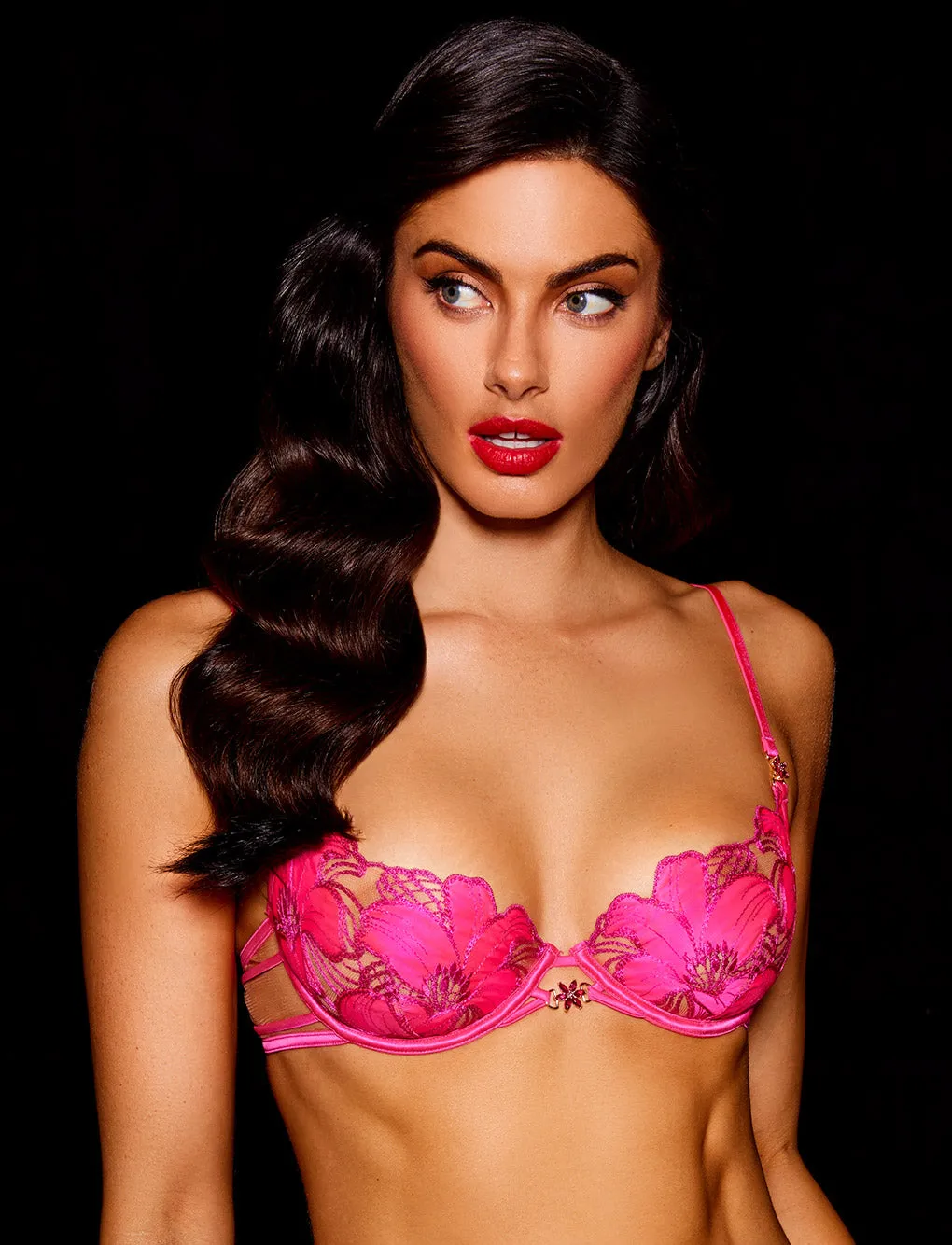 Allie Hot Pink Bra sold by Honey Birdette product image thumbnail 2