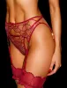 Sarah Red Suspender sold by Honey Birdette