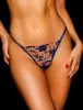 Whitney French Navy Thong sold by Honey Birdette