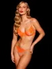 Britt Orange Bra & Bottom Lingerie Set sold by Honey Birdette