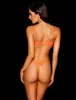 Britt Orange Bra & Bottom Lingerie Set sold by Honey Birdette