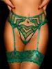 Josephine Emerald Suspender sold by Honey Birdette