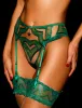 Josephine Emerald Suspender sold by Honey Birdette