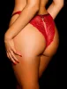 Charlotta Red Brief sold by Honey Birdette