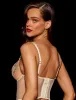 Whitney Ivory Bustier Lingerie Set sold by Honey Birdette