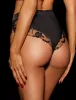 Whitney Black Lounge Shorts sold by Honey Birdette