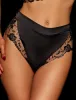 Whitney Black Lounge Shorts sold by Honey Birdette
