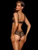 Whitney Black Bra & Bottoms Lingerie Set sold by Honey Birdette