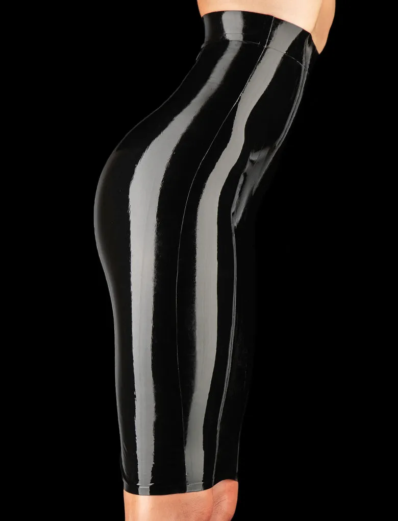 Latex Black Pencil Skirt sold by Honey Birdette product image thumbnail 2