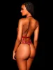 Maddy Red Bodysuit sold by Honey Birdette