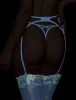 Valeria Glow Suspender sold by Honey Birdette