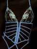 Valeria Glow Bodysuit sold by Honey Birdette