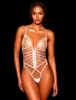 Valeria Glow Bodysuit sold by Honey Birdette