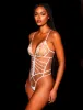 Valeria Glow Bodysuit sold by Honey Birdette