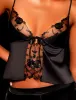Whitney Black Loungewear Set sold by Honey Birdette
