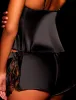 Whitney Black Loungewear Set sold by Honey Birdette