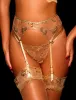 Whitney Gold Suspender sold by Honey Birdette