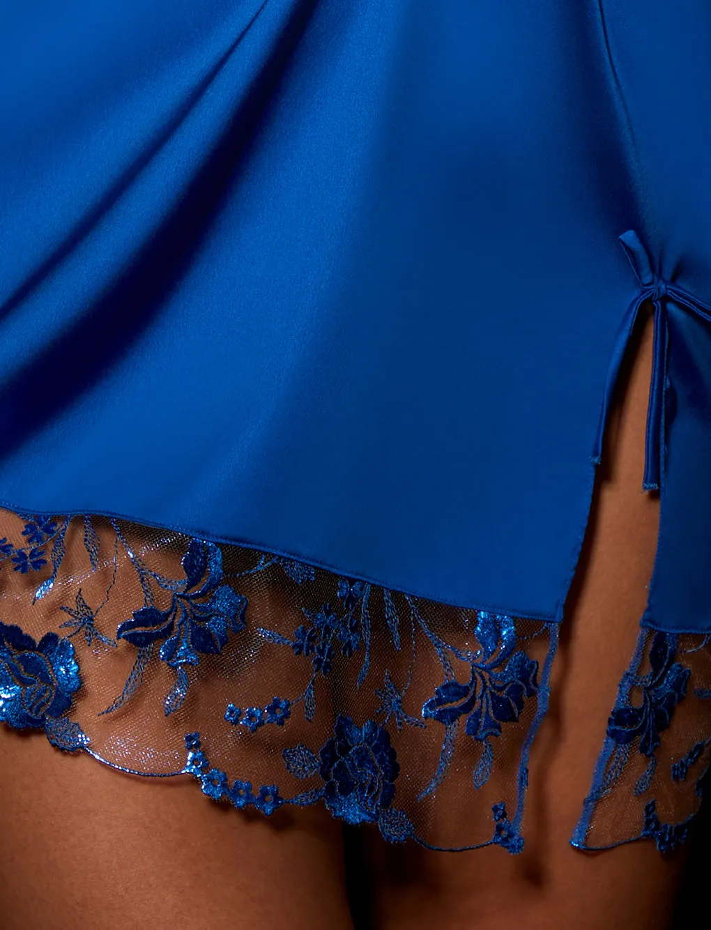 Whitney Princess Blue Chemise sold by Honey Birdette product image thumbnail 4