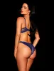 Charlotta Navy Bra & Bottom Lingerie Set sold by Honey Birdette
