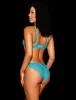 Whitney Ocean Bra & Bottom Lingerie Set sold by Honey Birdette
