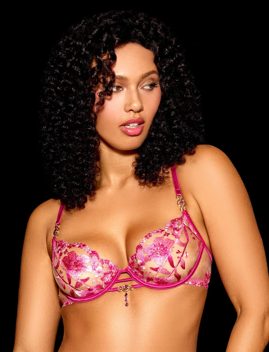 Aluna Pink Bra sold by Honey Birdette product image thumbnail 2