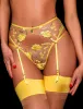 Whitney Limoncello Suspender sold by Honey Birdette