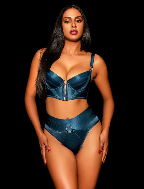 Nicole Bra & Bottom Lingerie Set sold by Honey Birdette