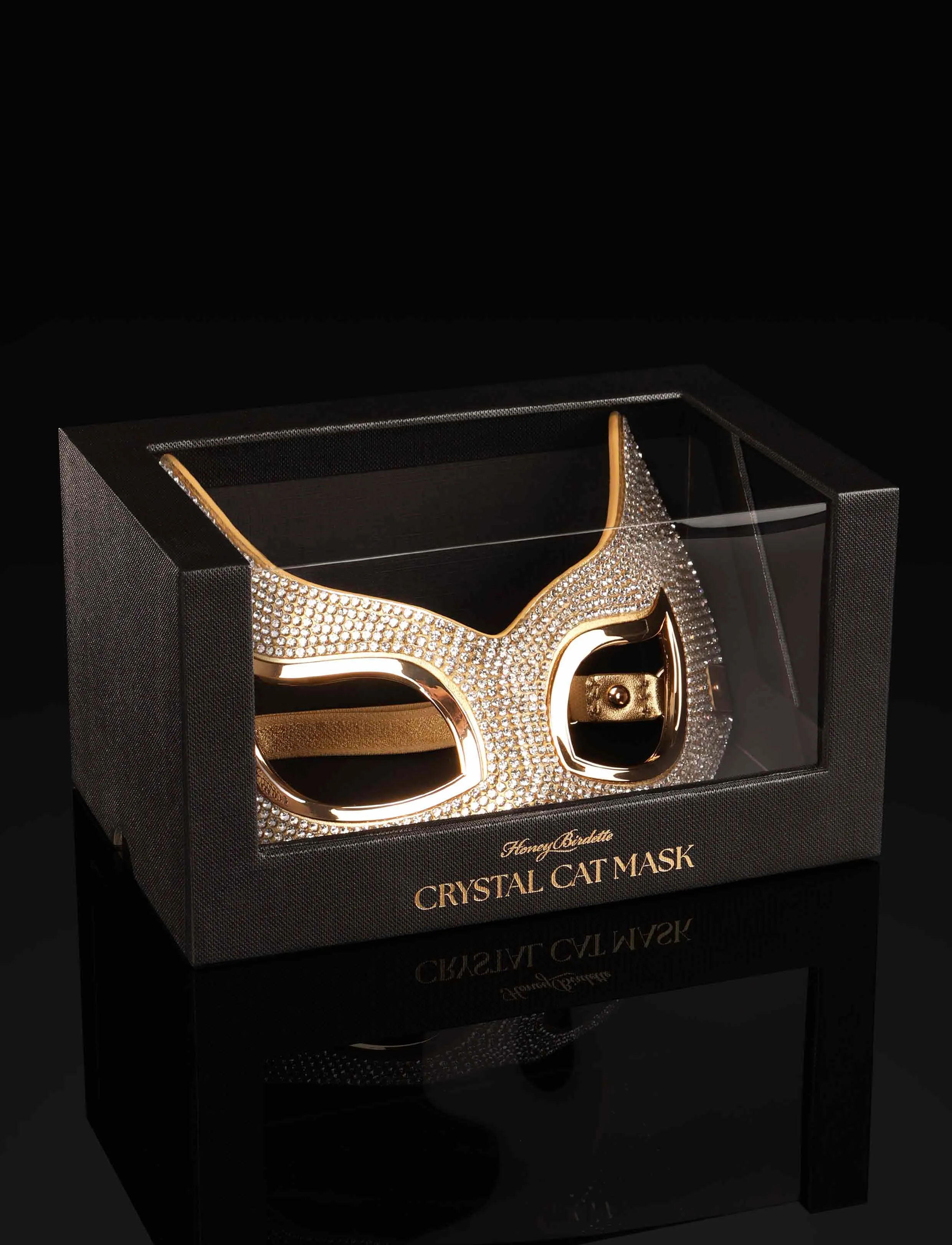 Crystal Cat Mask sold by Honey Birdette product image thumbnail 4