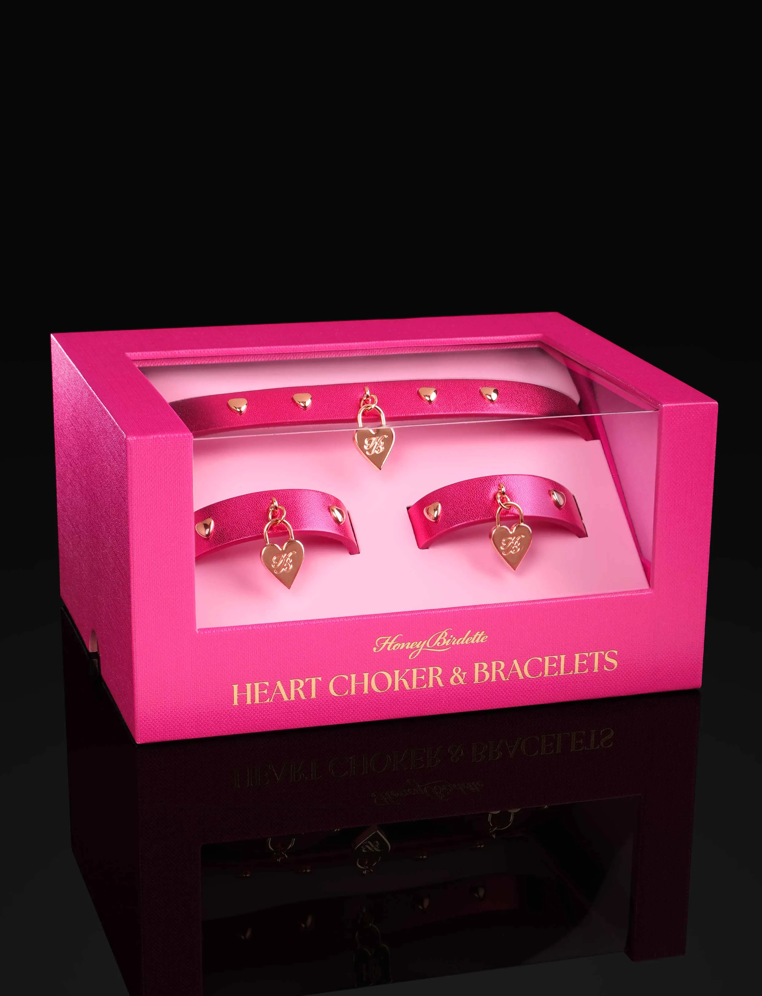 Heart Choker and Bracelets sold by Honey Birdette product image thumbnail 3