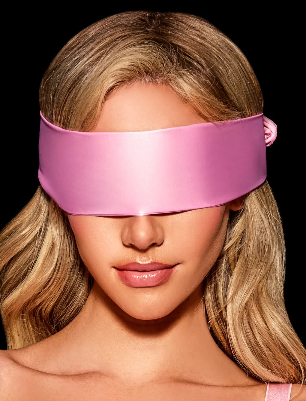 Clara Satin Ties Pink sold by Honey Birdette product image thumbnail 5