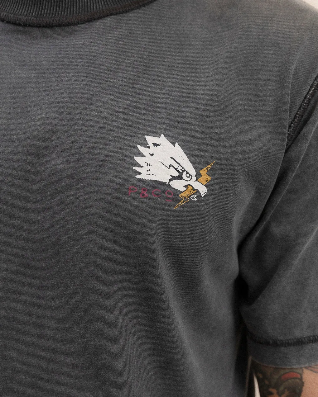 Spirit Boxy T-shirt - Acid Wash sold by P & Co product image thumbnail 2