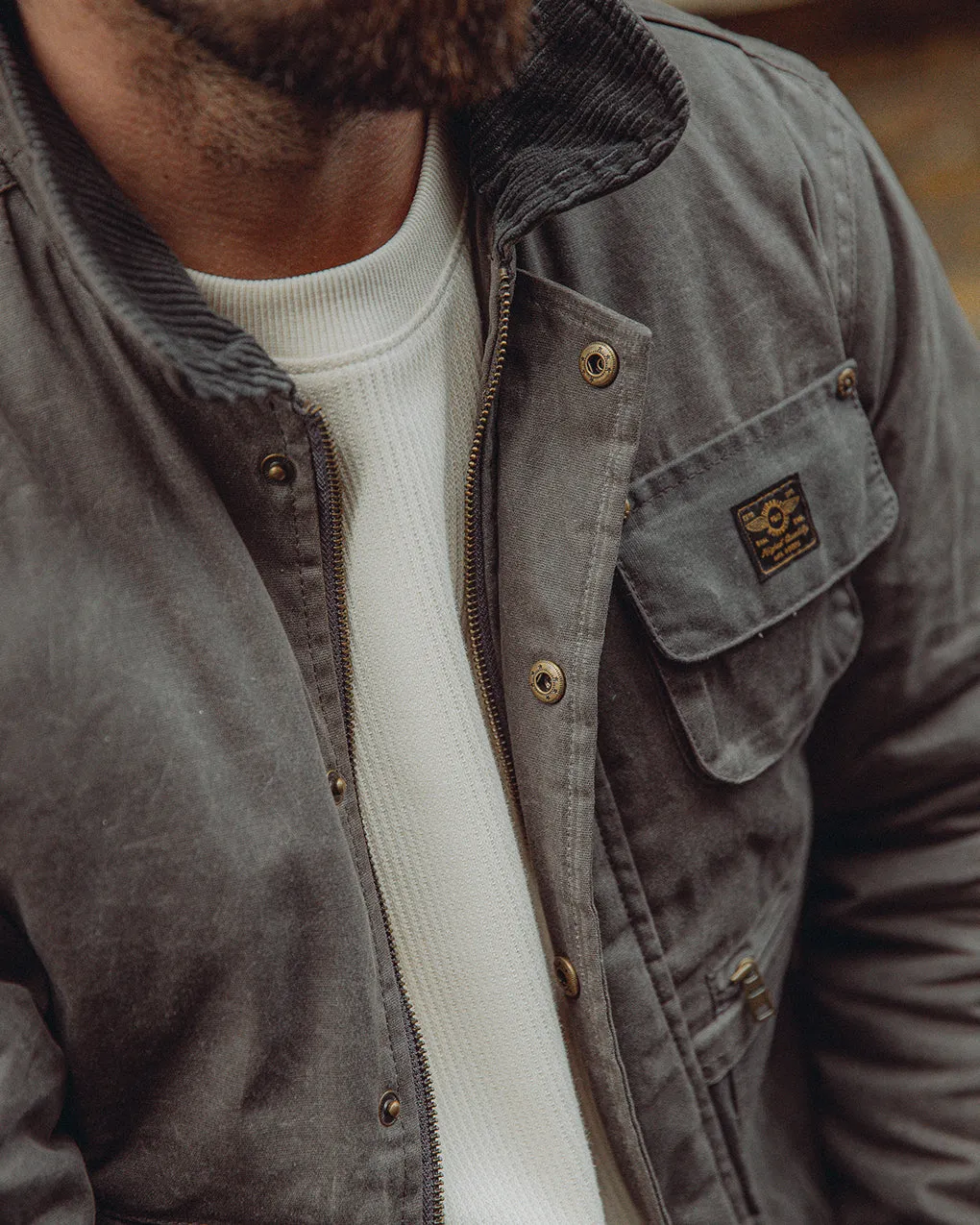 Driver's Jacket - Charcoal sold by P & Co product image thumbnail 4