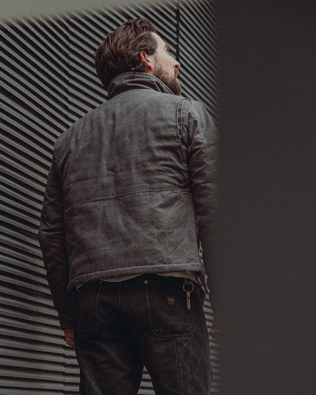 Driver's Jacket - Charcoal sold by P & Co product image thumbnail 5