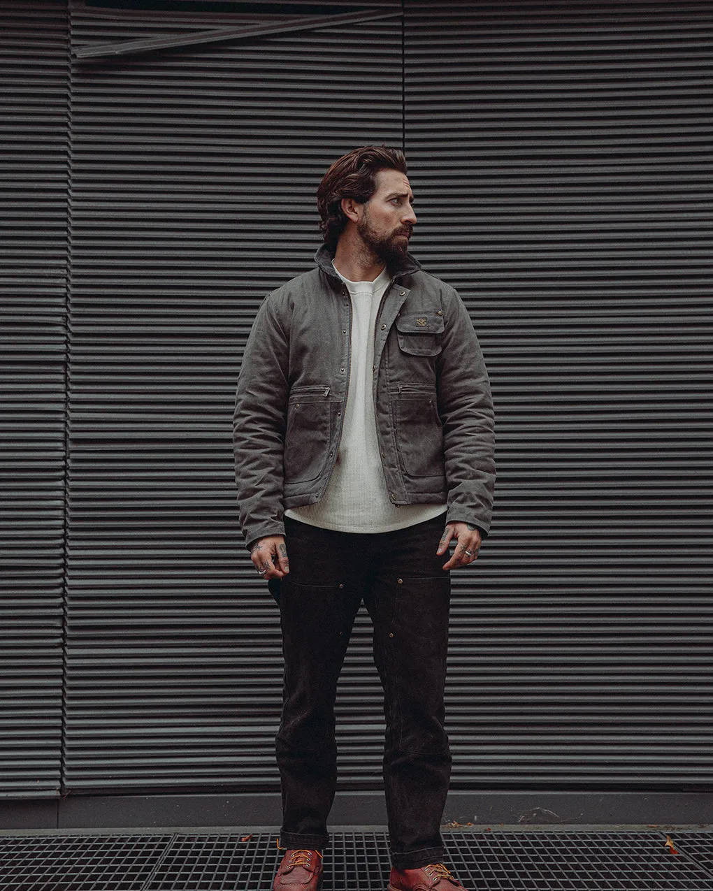 Driver's Jacket - Charcoal sold by P & Co product image thumbnail 2