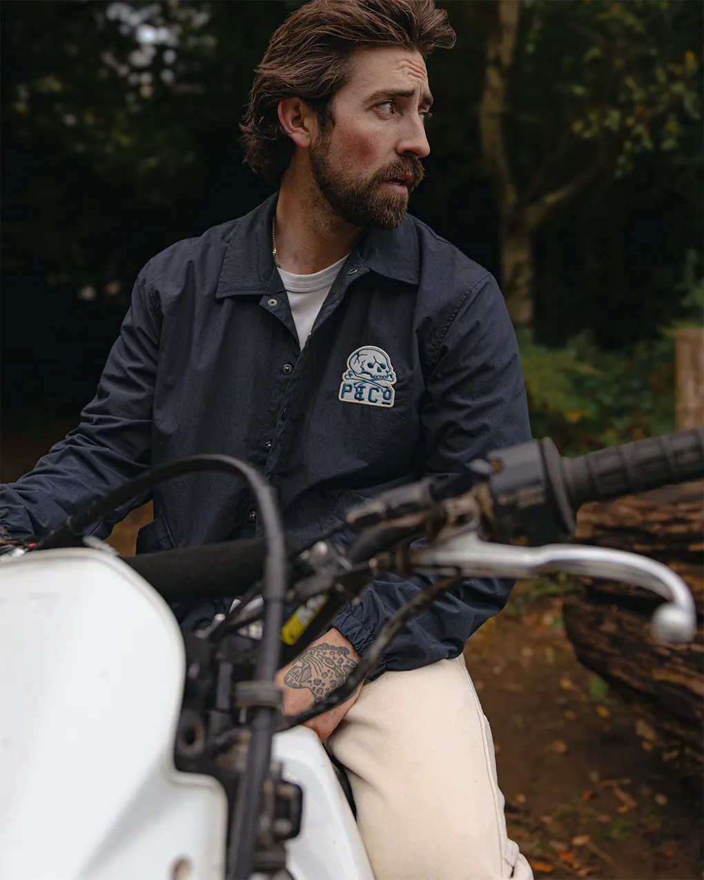 Godspeed Coach Jacket - Navy sold by P & Co product image thumbnail 5