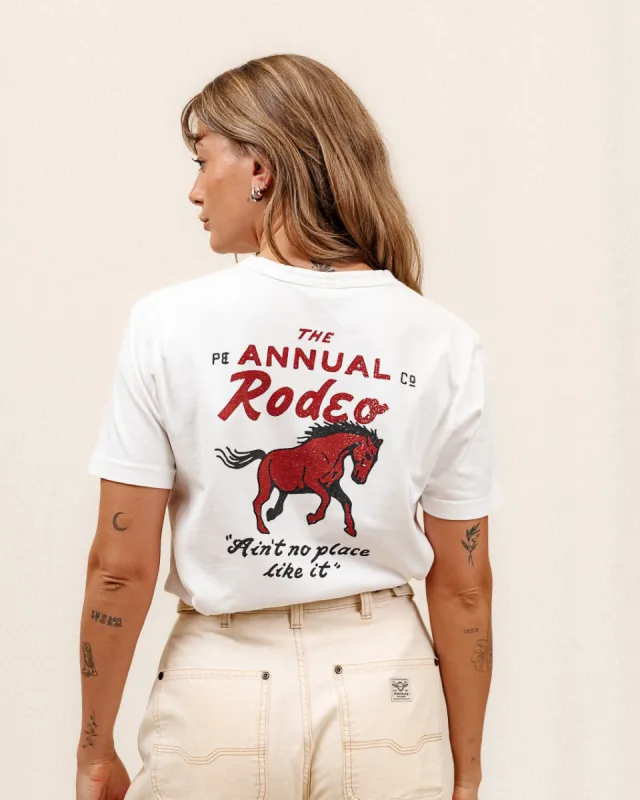 Rodeo T-Shirt - Off White sold by P & Co